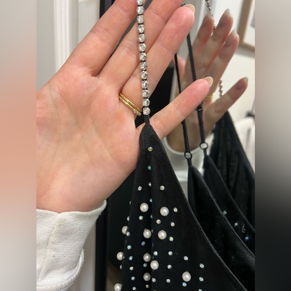 Black beaded Dress - Picture 4 of 7